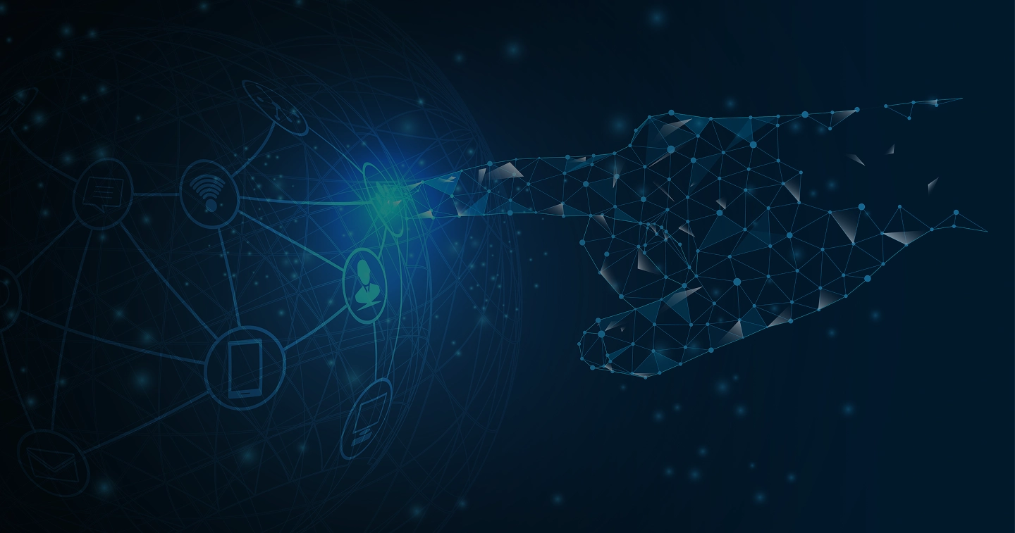 Grafica di sfondo della pagina contatti di Ascesa Evolux